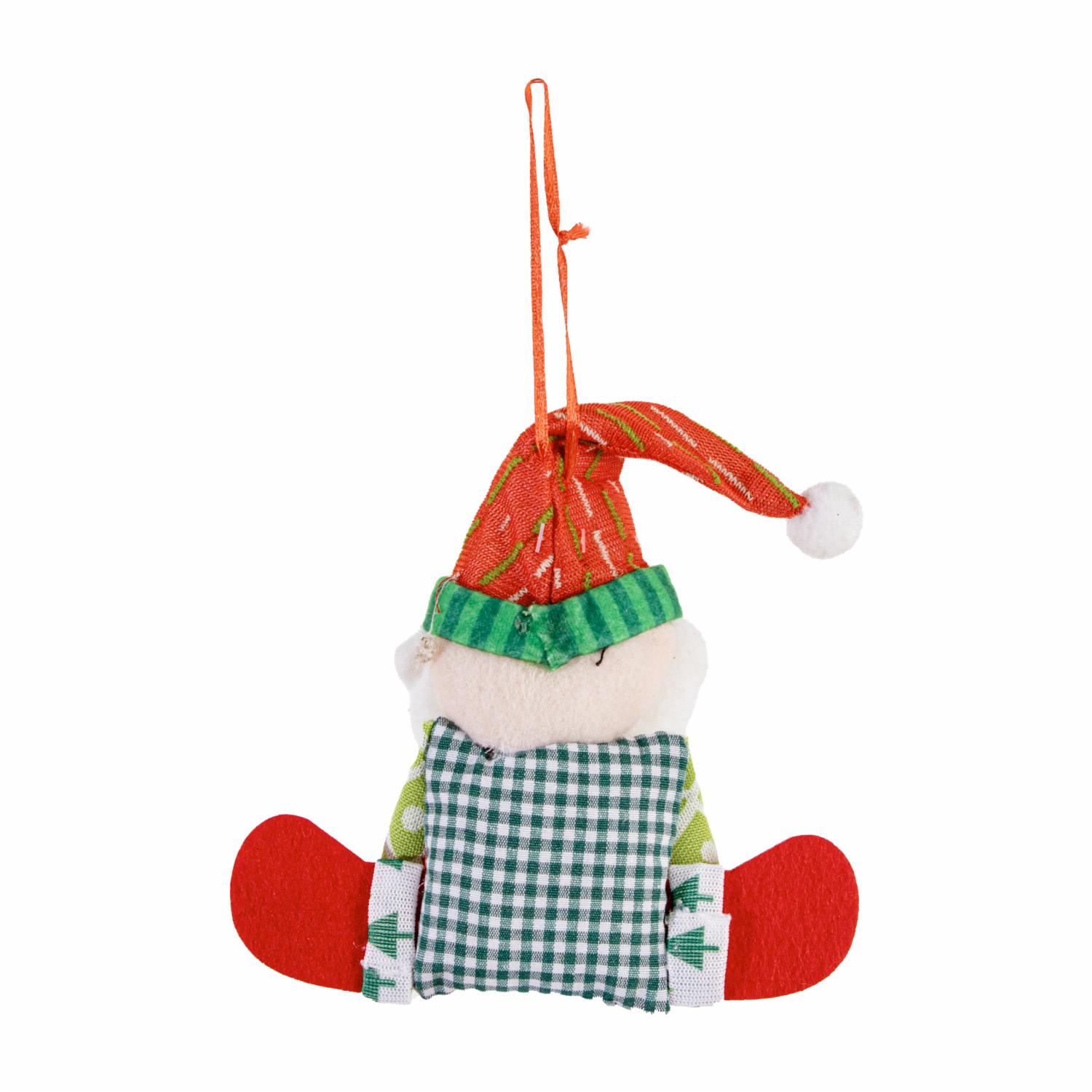 Colgante De Santa Sentado Merry & Bright JOY 12,5 Cm - Imagen 2