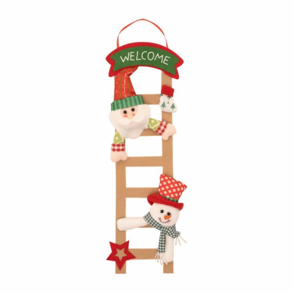 Letrero Para Escalera Merry & Bright JOY 22 x 54 Cm