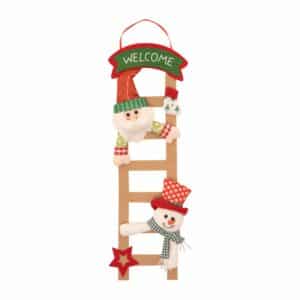 Letrero Para Escalera Merry & Bright JOY 22 x 54 Cm