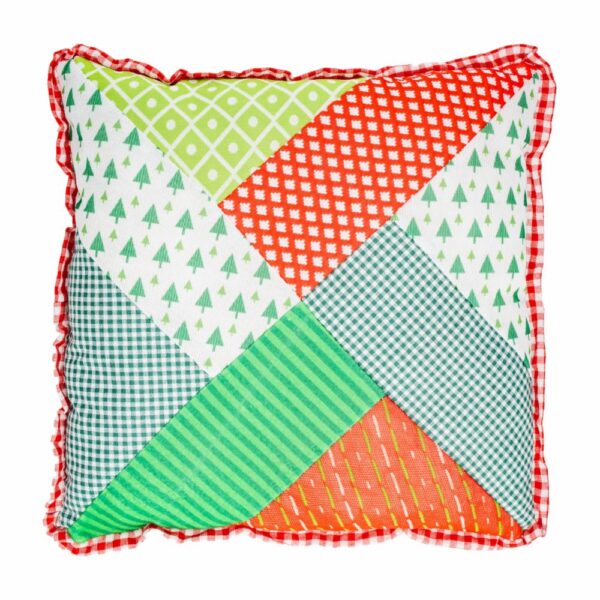 Cojín Parches Merry & Bright JOY 37 X 37 Cm