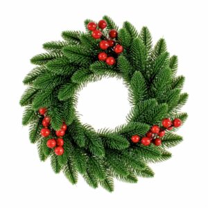 Corona Verde Y Rojo JOY 30 Cm