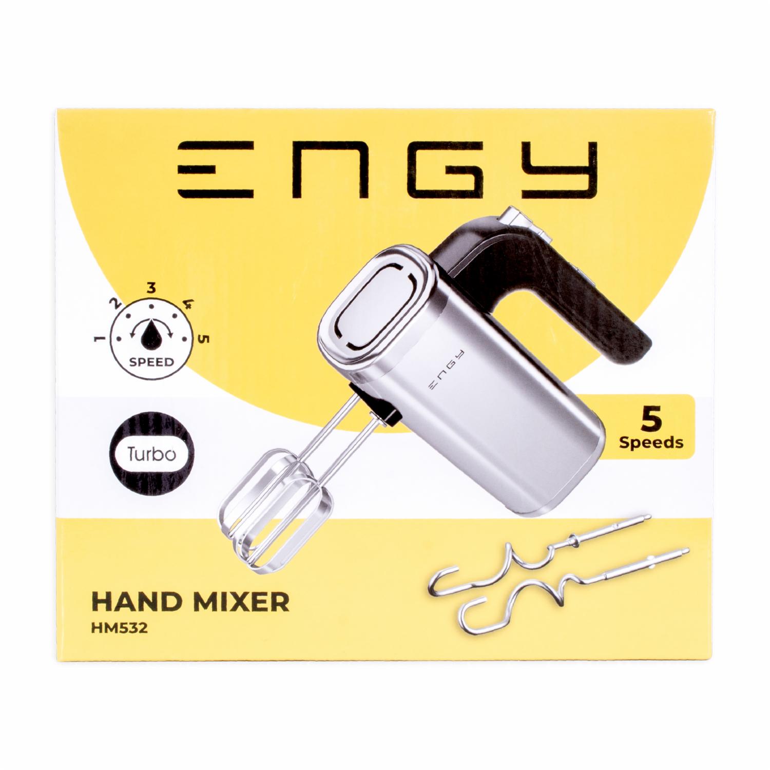 Batidora Manual 250 W Modelo HM-532 ENGY 5 Velocidades - Imagen 2