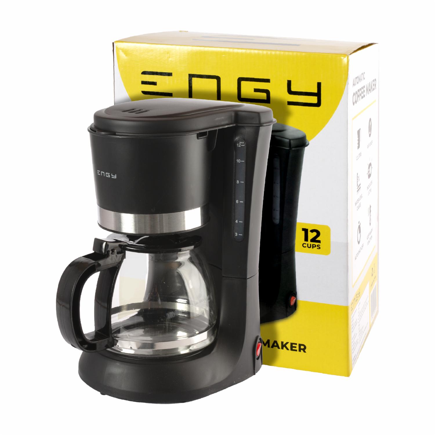 Cafetera Eléctrica Con Antigoteo CM-07 ENGY 12 Tazas - Imagen 3