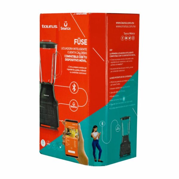 Licuadora Fuse Inteligente 10 Velocidades Modelo 91209800 TAURUS 1,5 Litros - Imagen 4