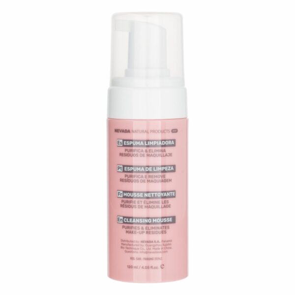 Limpiador Facial Mousse Rose & Hamamelis NEVADA 120 Ml - Imagen 3