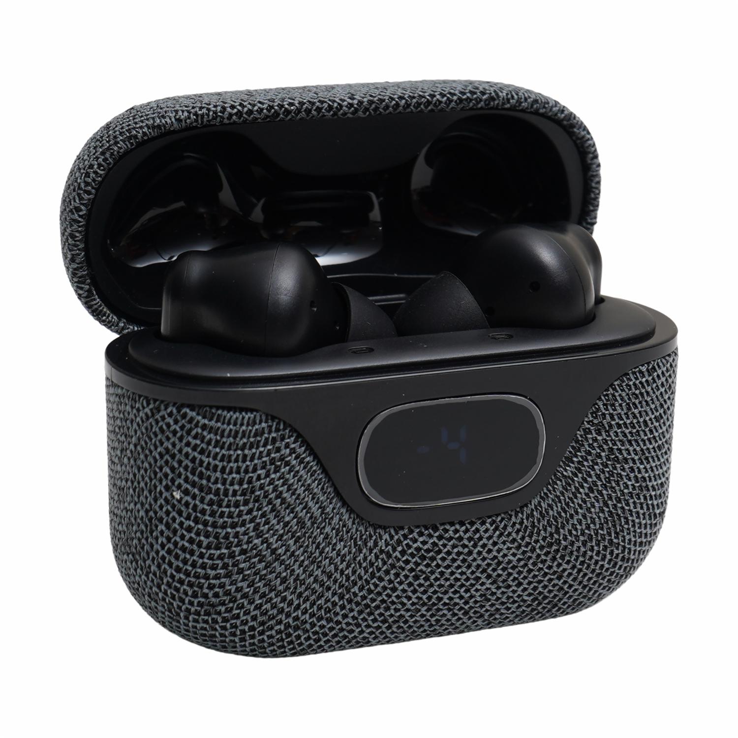 Audífonos Con Estuche De Carga Con Indicador Luxpro Negro UNNO TEKNO - Imagen 2