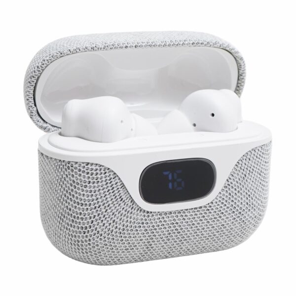 Audífonos Con Estuche De Carga Con Indicador Luxpro Blanco UNNO TEKNO - Imagen 2