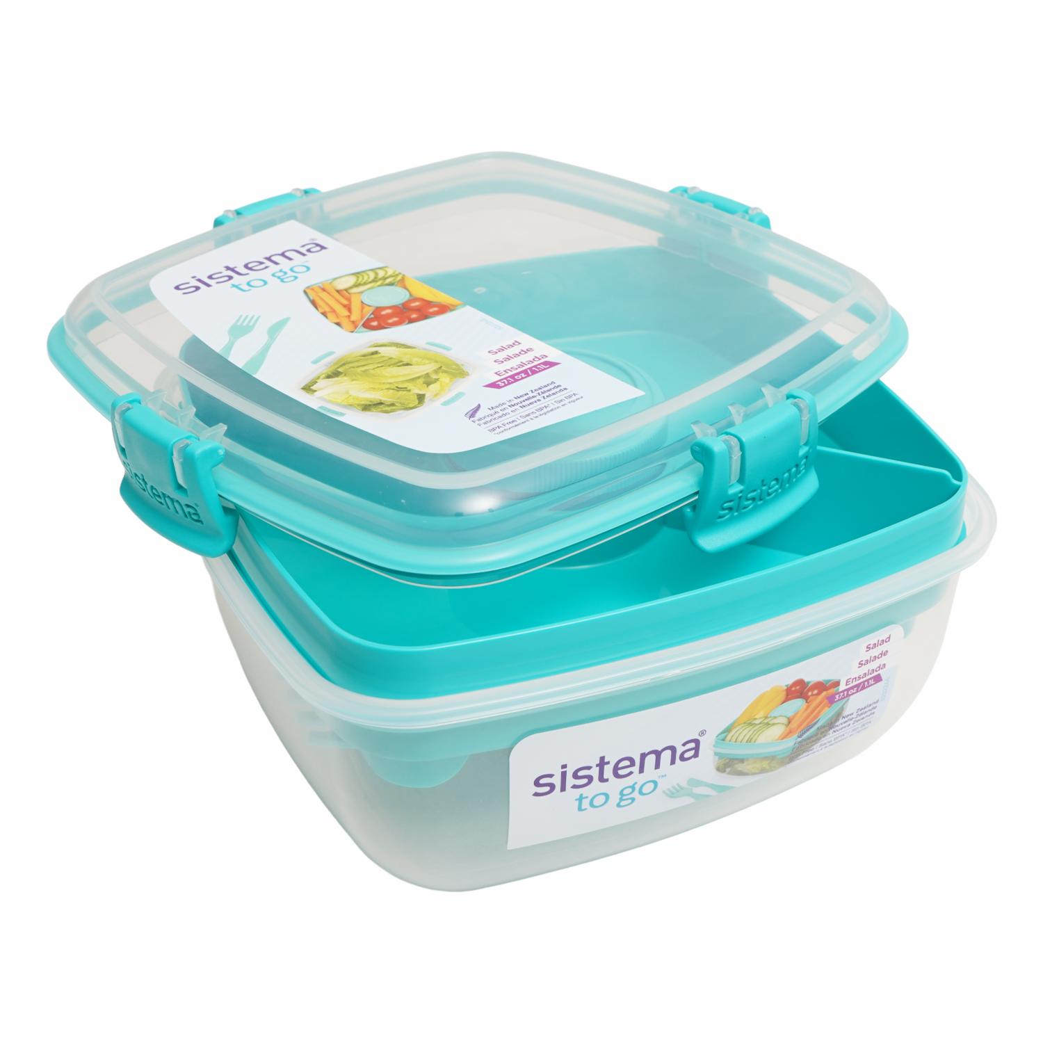 Porta Alimentos Cuadrado Sistema To Go RUBBERMAID 1.1 Litros