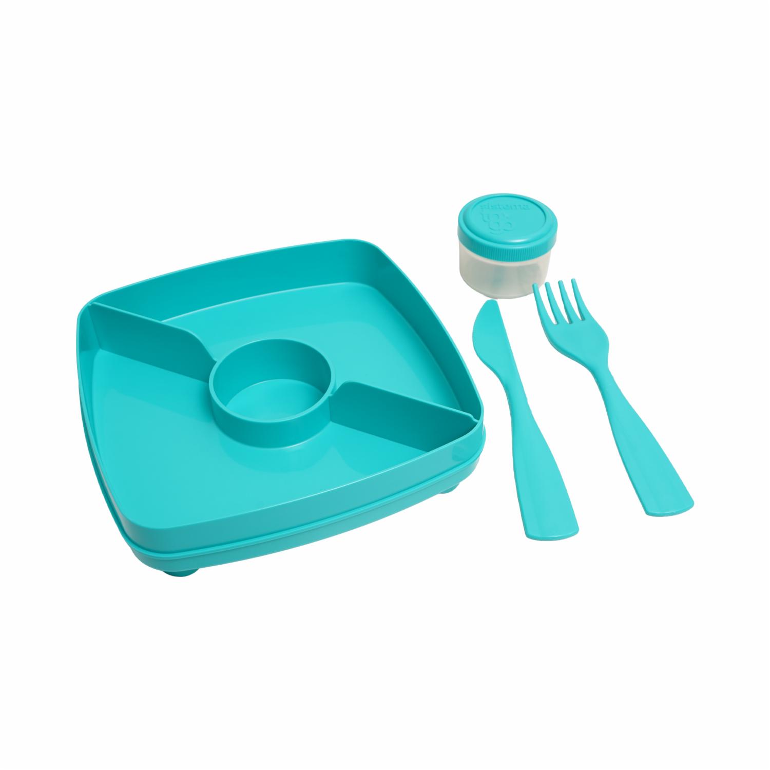Porta Alimentos Cuadrado Sistema To Go RUBBERMAID 1.1 Litros