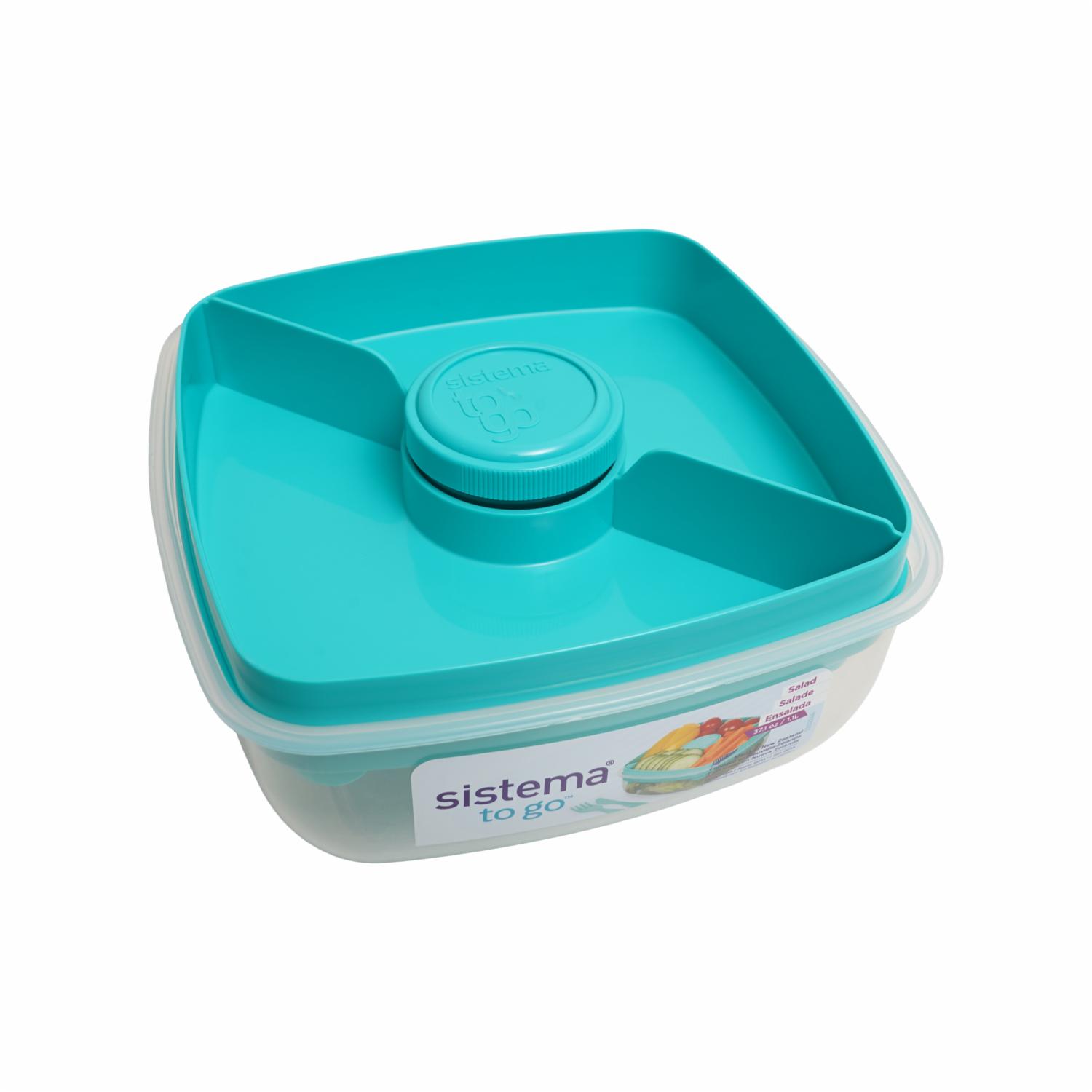 Porta Alimentos Cuadrado Sistema To Go RUBBERMAID 1.1 Litros