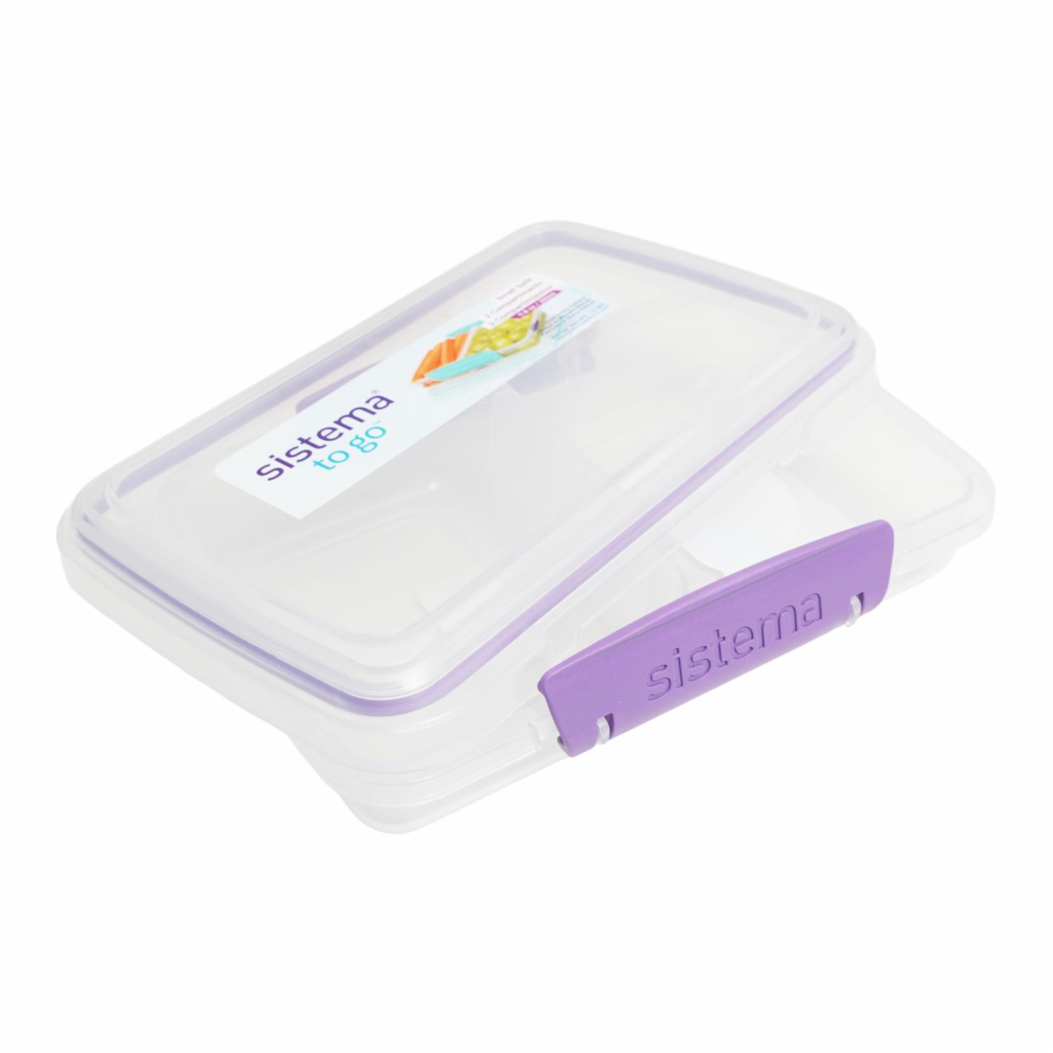 Porta Alimentos Rectangular Sistema To Go RUBBERMAID 0.8 Litros - Imagen 2