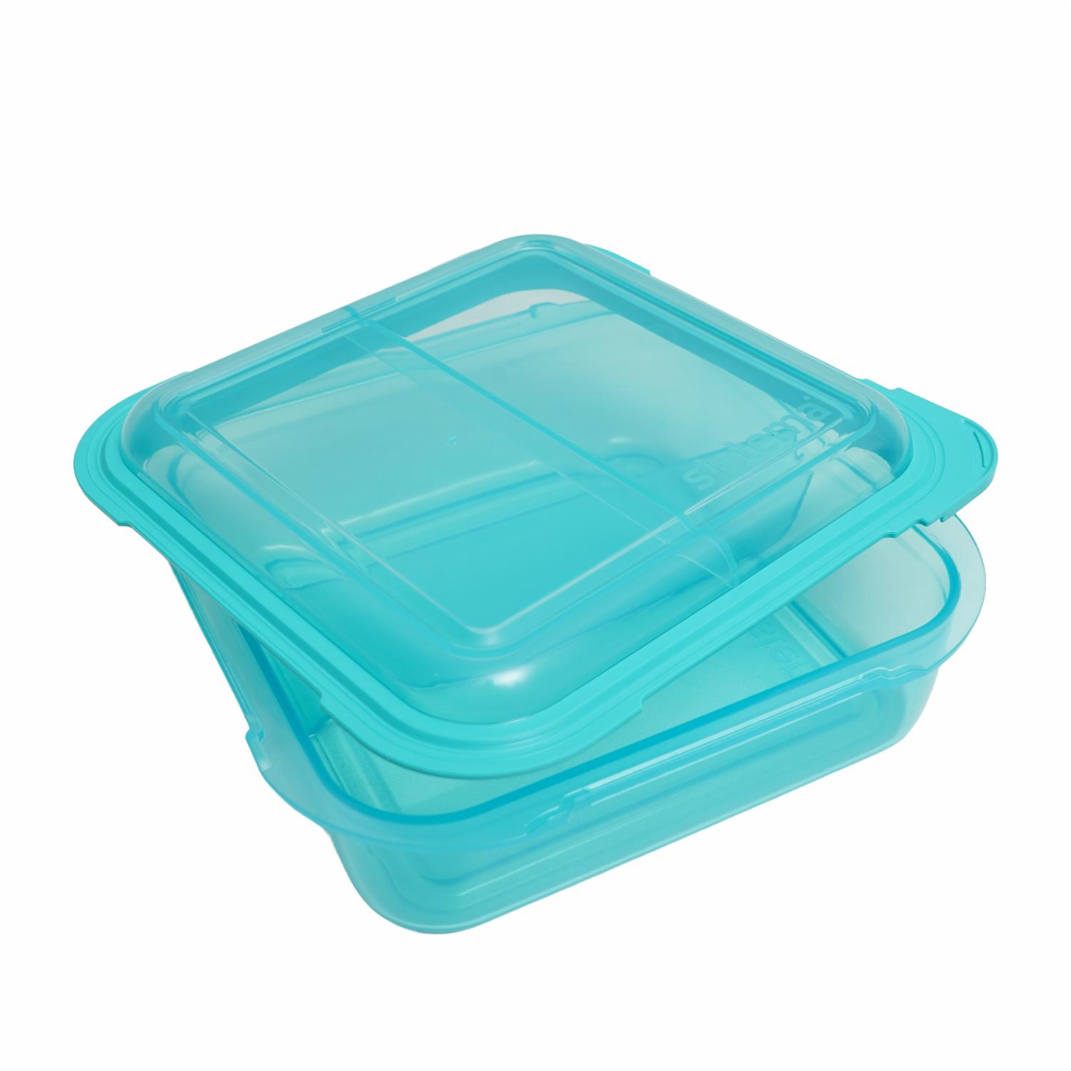 Porta Alimentos Cuadrado Sistema To Go RUBBERMAID 1.24 Litros