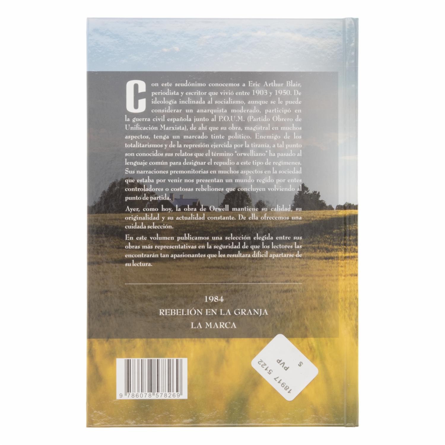 Libro George Orwell Obras Selectas ALBOR 542 Páginas - Imagen 2