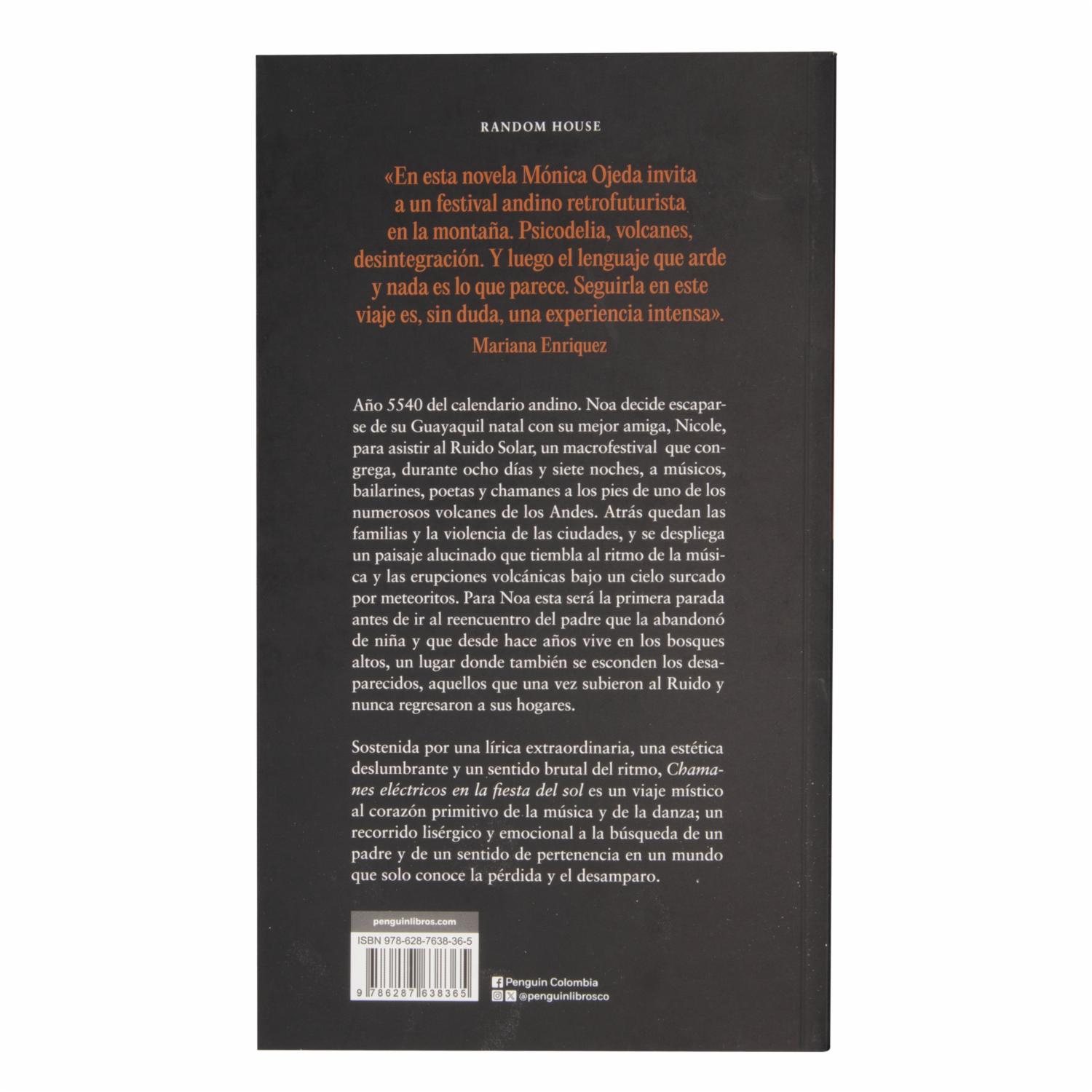 Libro Chamanes Electricos En La Fiesta Del Sol RANDOM HOUSE 287 Páginas - Imagen 2