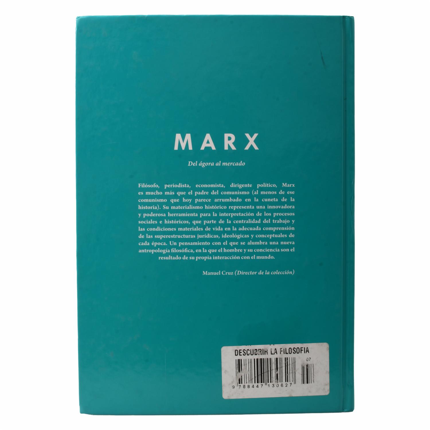 Libro Marx DESCUBRIR LA FILOSOFÍA 142 Páginas
