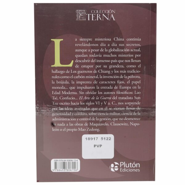 Libro Arte De La Guerra PLUTÓN 128 Páginas - Imagen 2