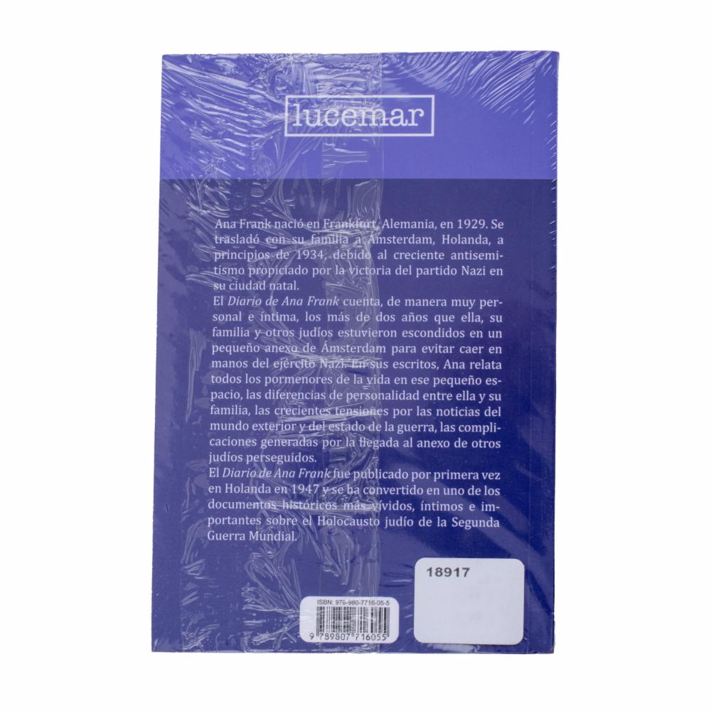 Libro Diario De Ana Frank PLUTÓN 255 Páginas - Imagen 2
