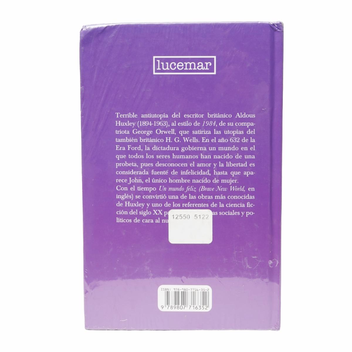 Libro Un Mundo Feliz PLUTÓN 224 Páginas