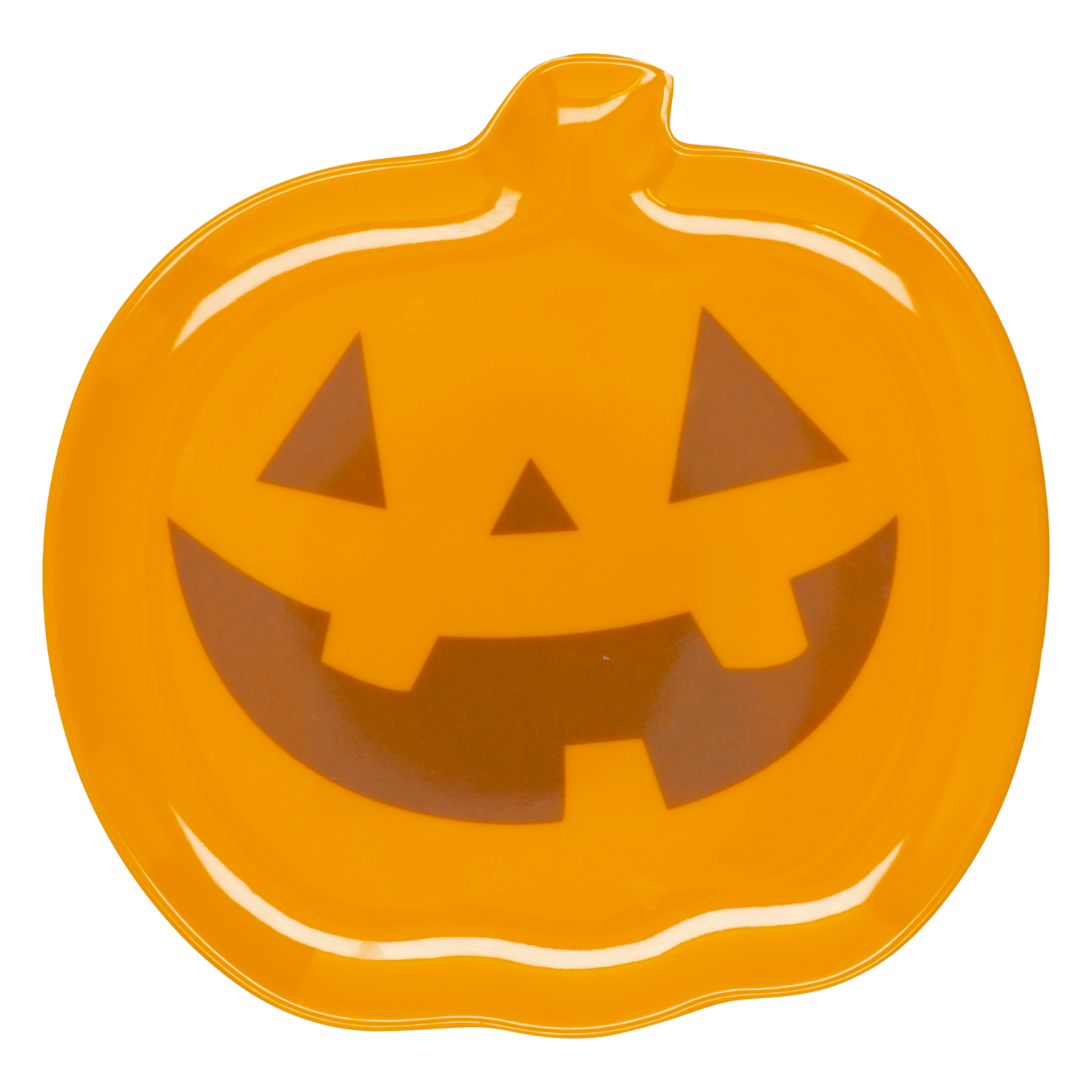Plato Tendido Diseño Calabaza Halloween PARTY TIME 1 Pieza - Imagen 2