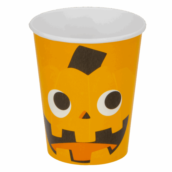 Vaso Plástico Diseño Halloween PARTY TIME 5 Piezas - Imagen 2