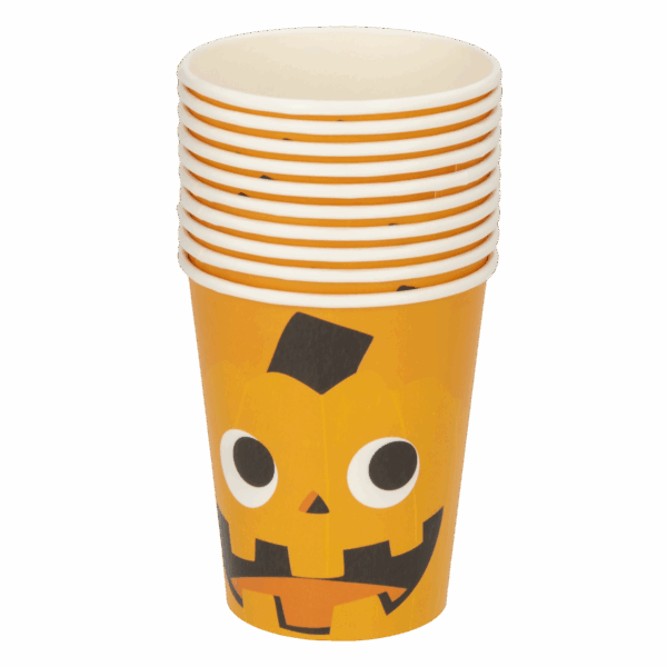 Vaso Plástico Diseño Halloween PARTY TIME 5 Piezas - Imagen 4