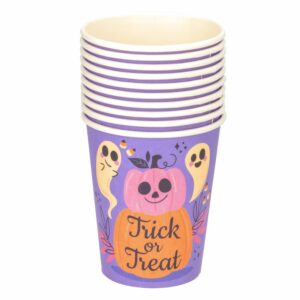 Vaso Plástico Diseño Halloween PARTY TIME 5 Piezas