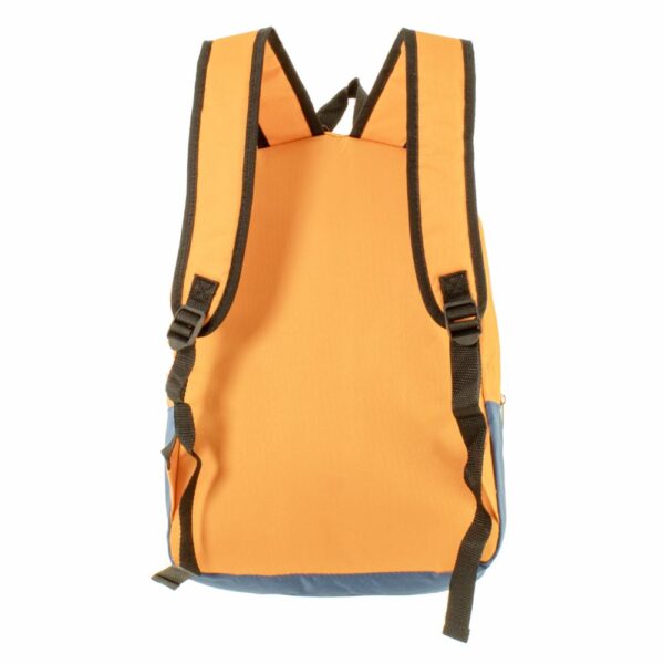 Mochila Básica Azul Naranja NINGBO Mediana - Imagen 2