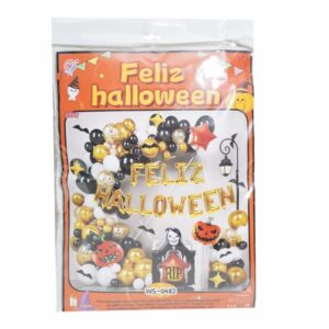 Globos Halloween Set JASON BALLOONS 5 Piezas