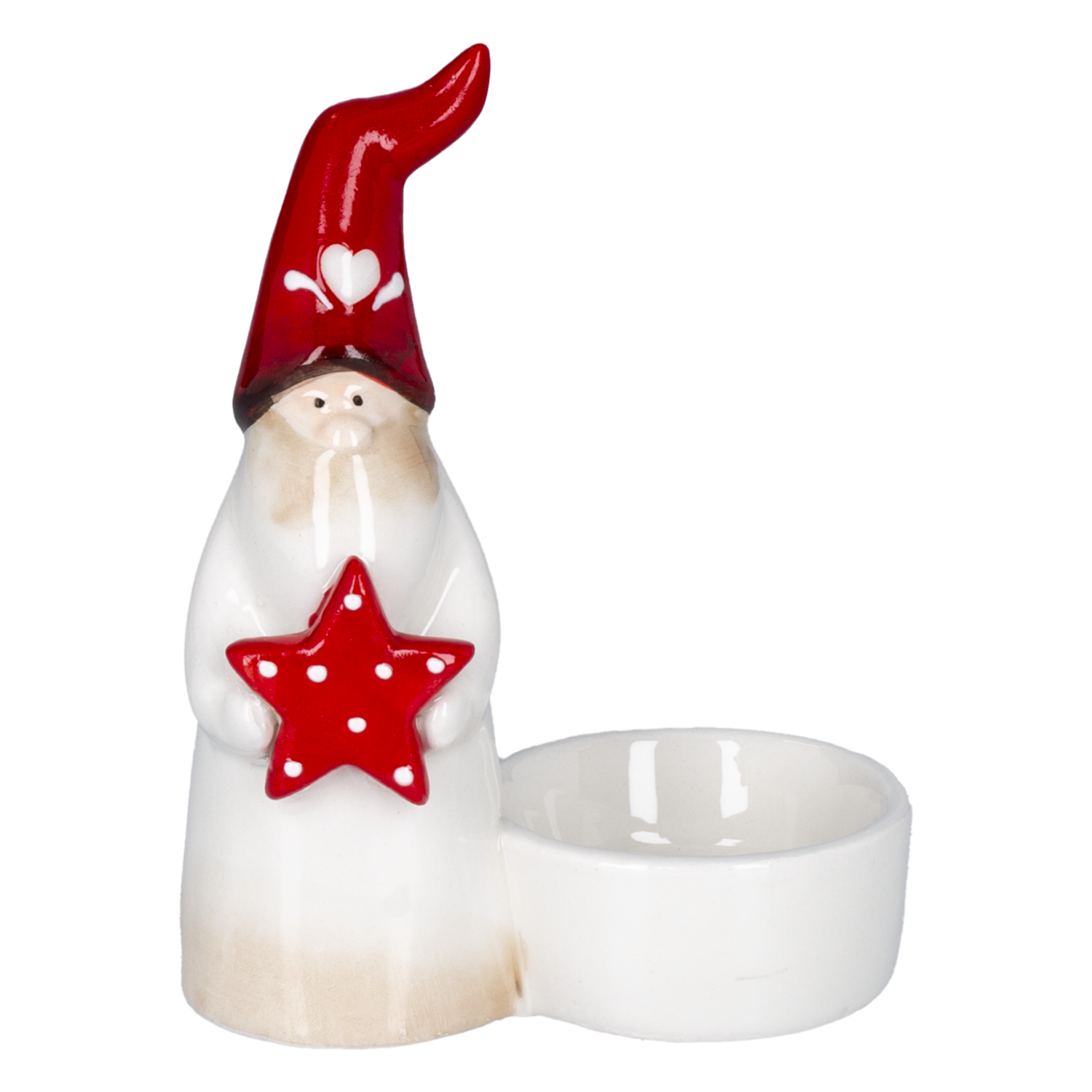 Adorno Navideño Candelabro Santa JOY 1 Pieza - Imagen 2