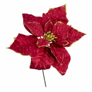 Pick Navideño Ponsetia Roja JOY 23 Cm