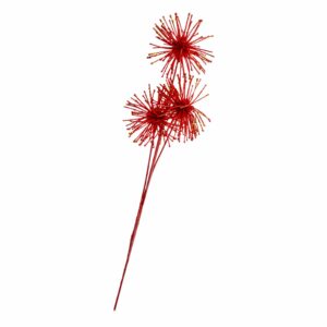 Rama Navideña 3 Puntas Roja JOY 53 Cm