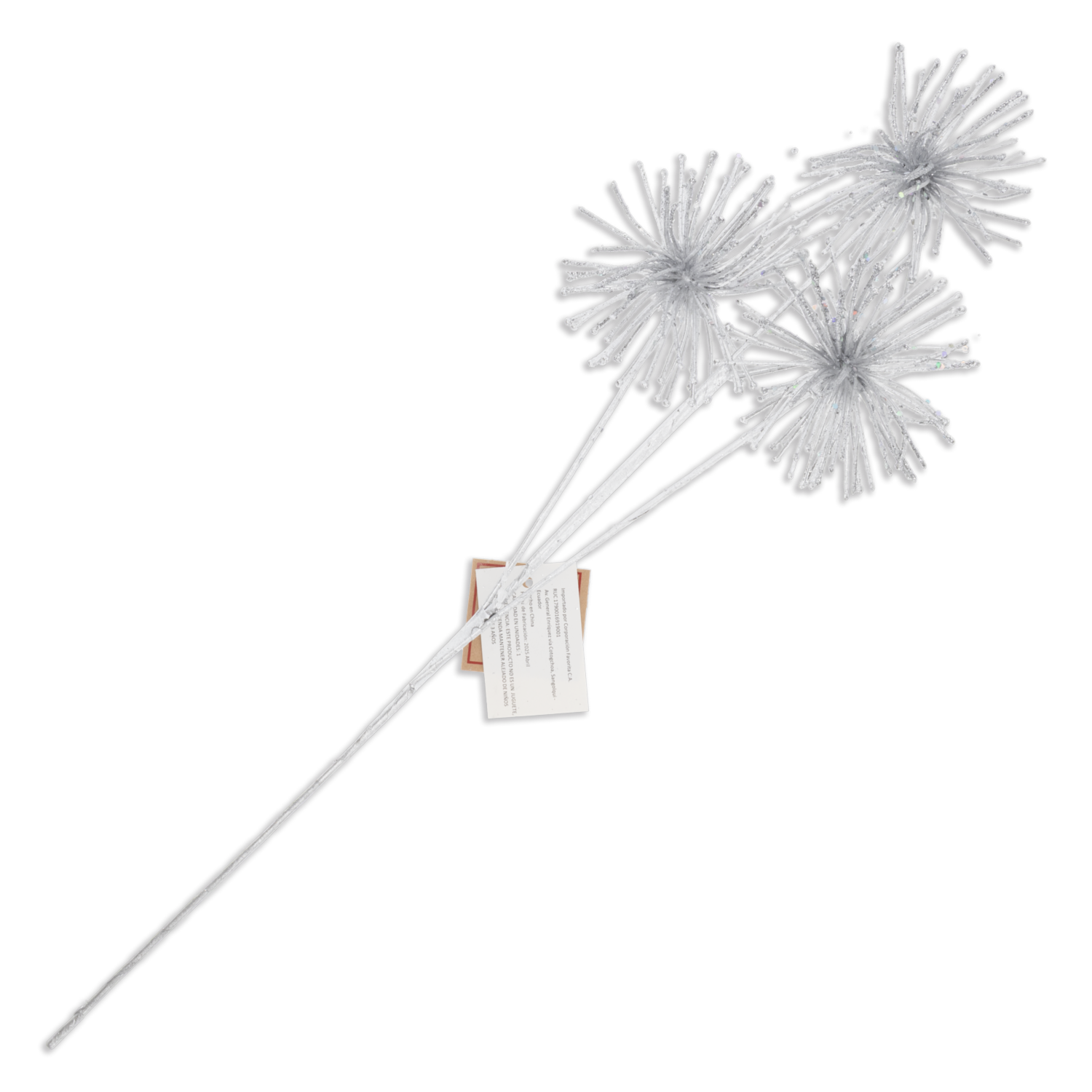 Pick Rama De 3 Puntas JOY Plateado - Imagen 2