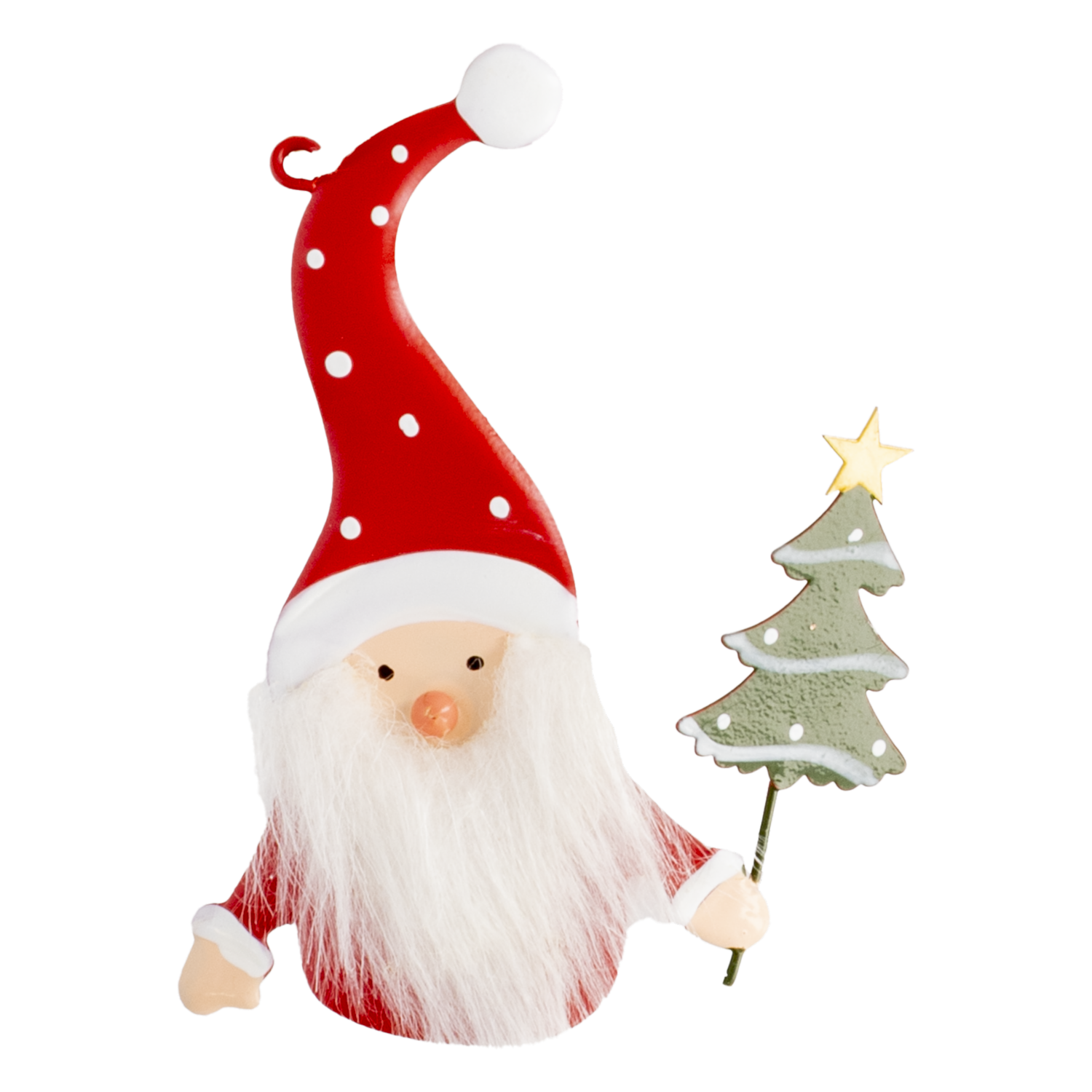 Colgante Navideño Papa Noel Surtido JOY 11 Cm - Imagen 2