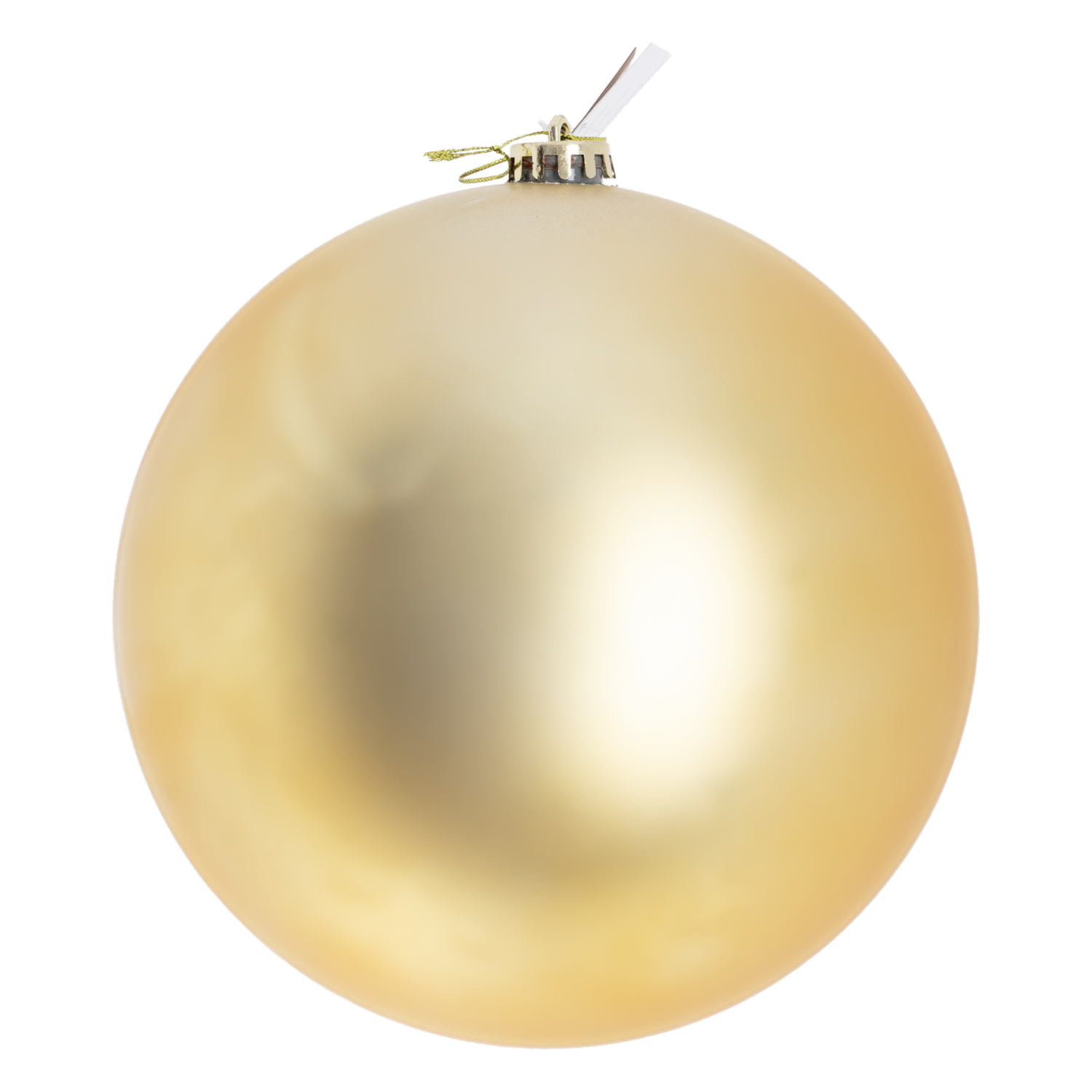 Bombillo Navideño Mate Dorado JOY 20 CM - Imagen 2