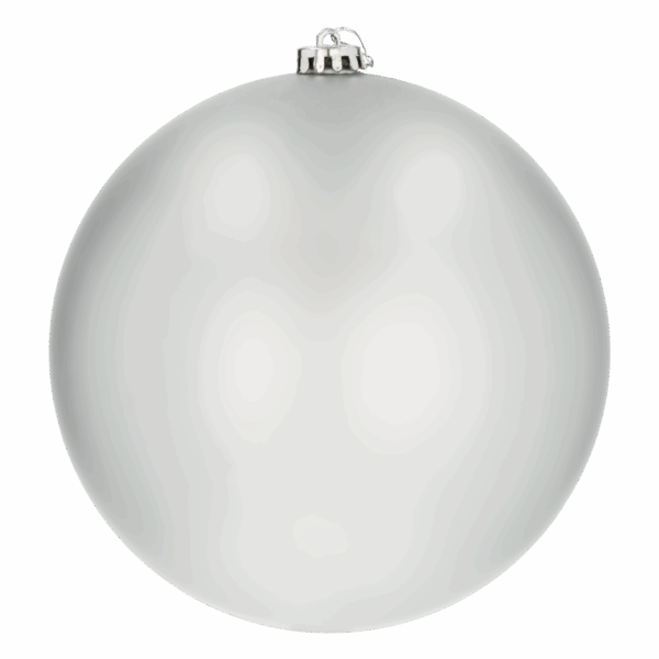 Bombillo Navideño Mate Plata JOY 20 CM - Imagen 2