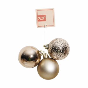 Bombillos Acabado Natural Set JOY X 3 Piezas