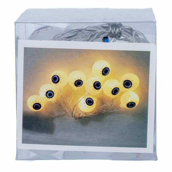 Luces Decorativas Halloween Ojos FREE HOME 180 Cm - Imagen 3