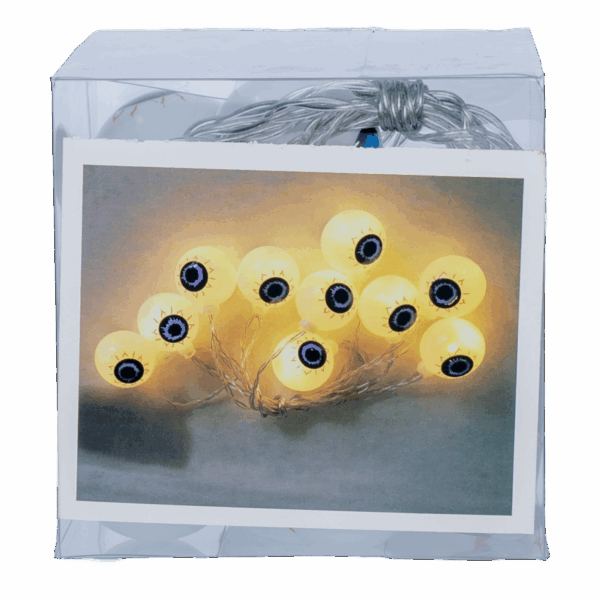 Luces Decorativas Halloween Ojos FREE HOME 180 Cm - Imagen 4
