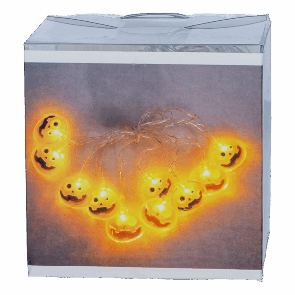 Luces Decorativas Halloween Calabaza FREE HOME 180 Cm - Imagen 4