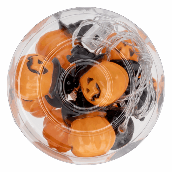 Luces Decorativas Halloween Calabaza FREE HOME 180 Cm - Imagen 4