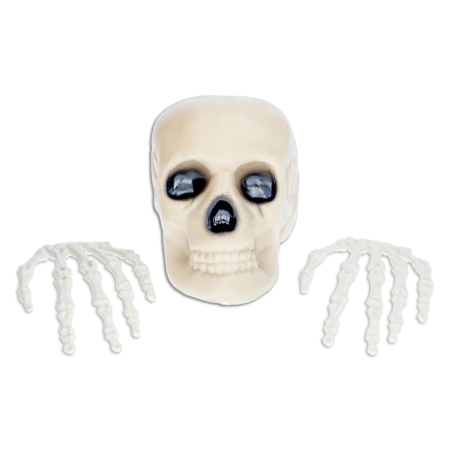 Set Halloween Manos De Calavera Y Cráneo FREE HOME 3 Piezas - Imagen 2