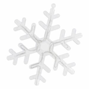 Colgante Navideño Copo De Nieve Con Luz JOY 18X14 Cm