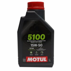 Aceite De Moto 5100 15W50 Semisintético MOTUL 1 Litro