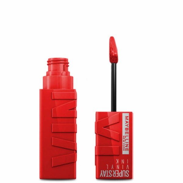 Labial Líquido Vinyl Ink Acabado Brillante Tono 25 Red Hot MAYBELLINE NEW YORK 4.2 Ml - Imagen 3