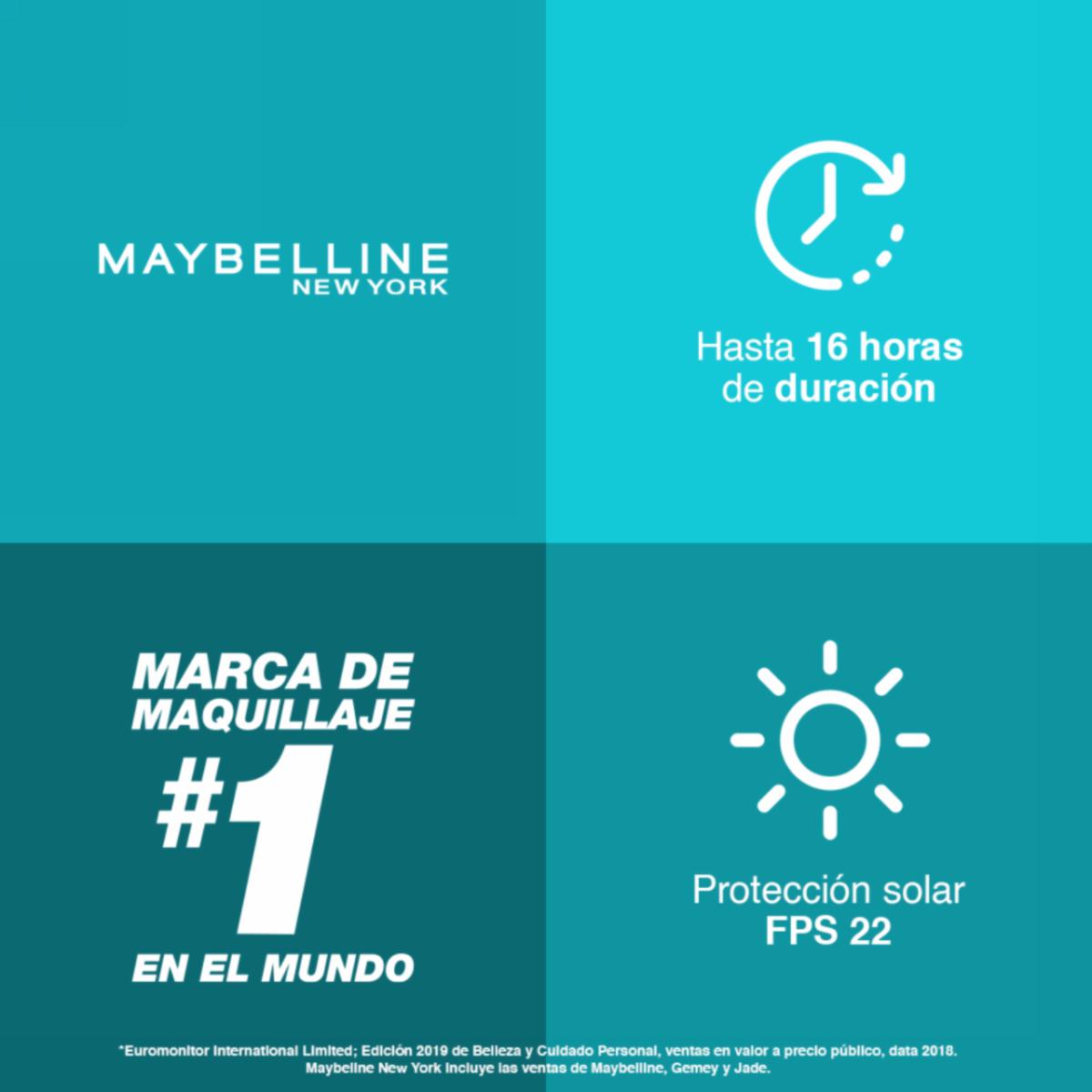 Base De Maquillaje Líquida Fit Me Mate + Poreless Fps 22 Tono 235 Pure Beige MAYBELLINE NEW YORK 30 Ml - Imagen 6