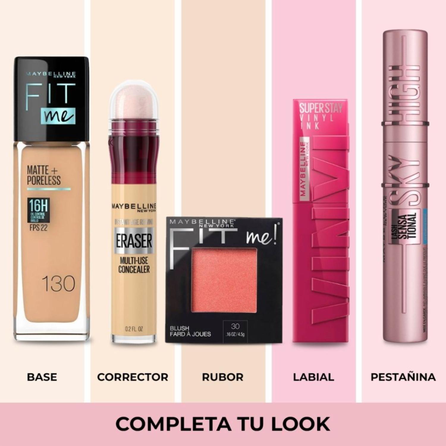 Rubor En Polvo Fit Me Blush Tono 30 Rose MAYBELLINE NEW YORK 4.5 G - Imagen 6