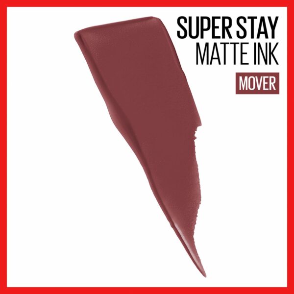 Labial Líquido Super Stay Matte Ink Tono 160 Mover MAYBELLINE NEW YORK 5 Ml - Imagen 3