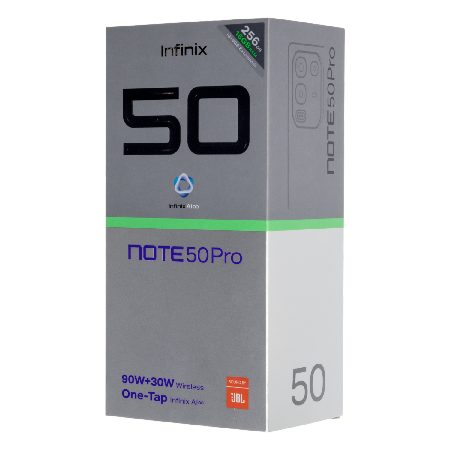 Teléfono Celular Note 50 Pro Shadow Black INFINIX 8 + 256 G - Imagen 5