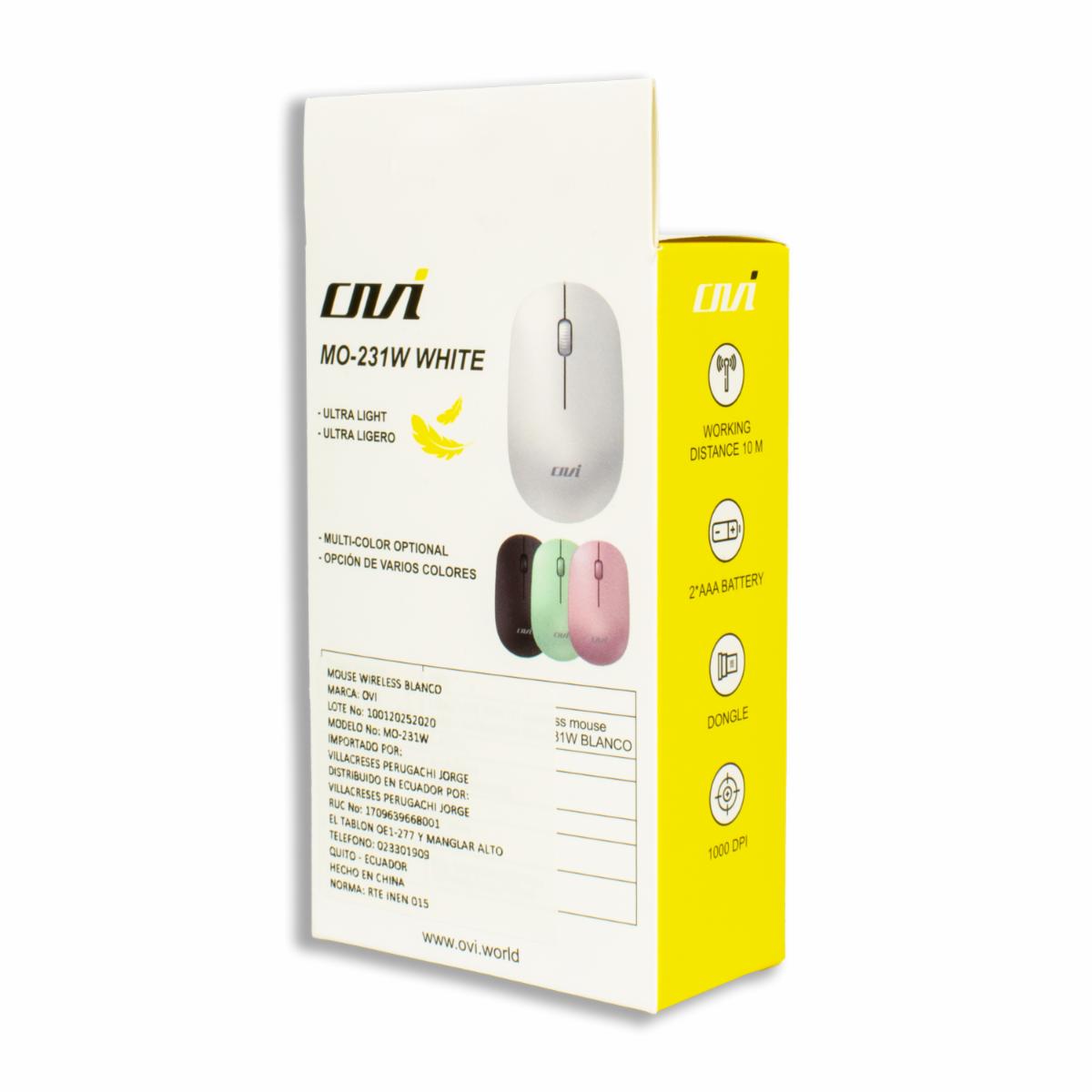 Mouse MO-231W OVI - Imagen 2