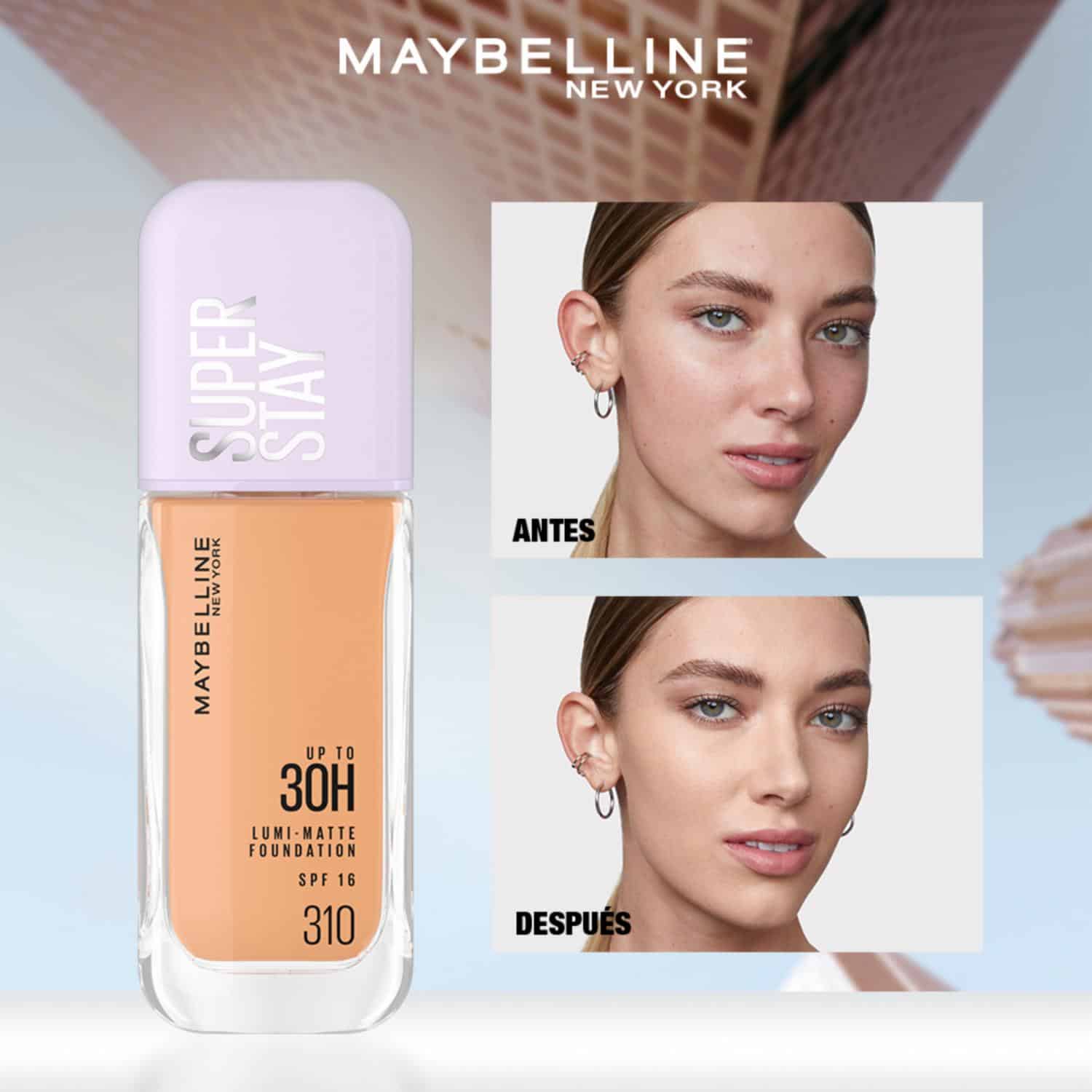 Base De Maquillaje Líquida Super Stay MAYBELLINE NEW YORK 35 ML - Imagen 5